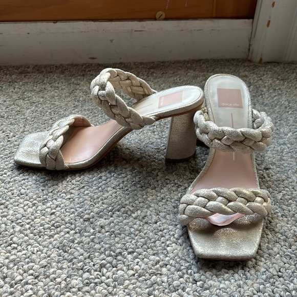 Dolce Vita Braided Heels - Picture 2 of 4